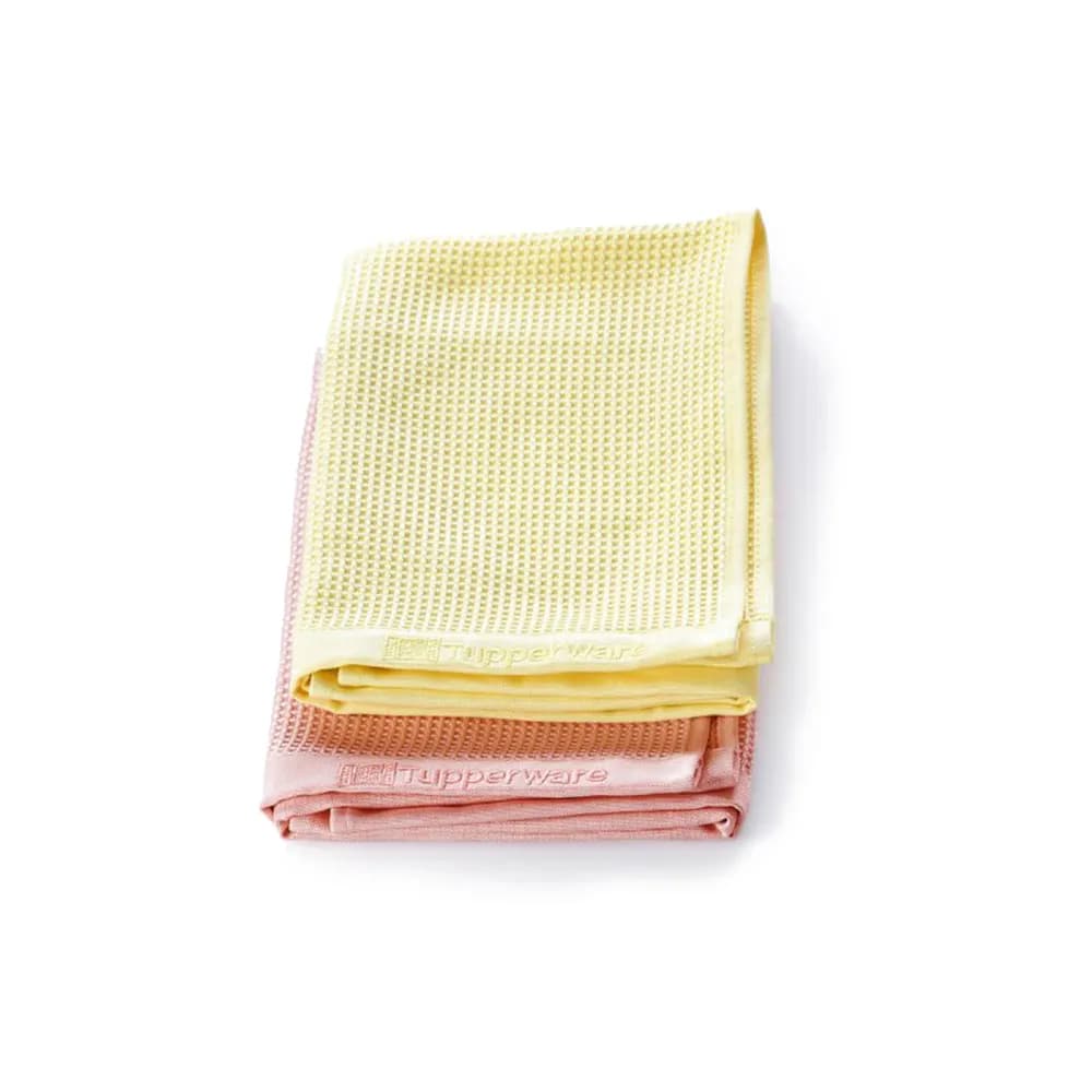 Lavetă microfibră geamuri din material reciclat (2 buc.)