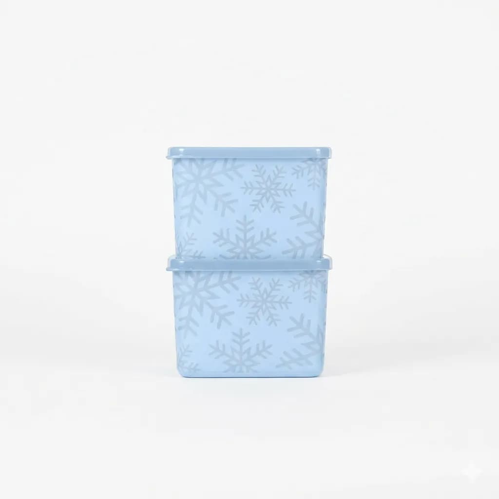 Set cutii congelator 800 ml (2 bucăți)